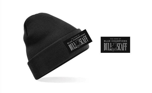 Beanie with bullscaff logo